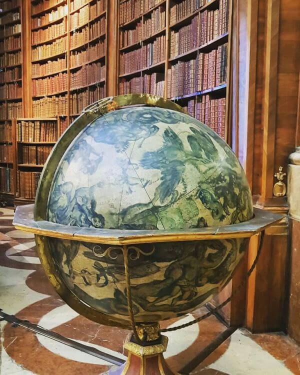 Wiedeń Austriacka Bibilioteka Narodowa - globus wenecki