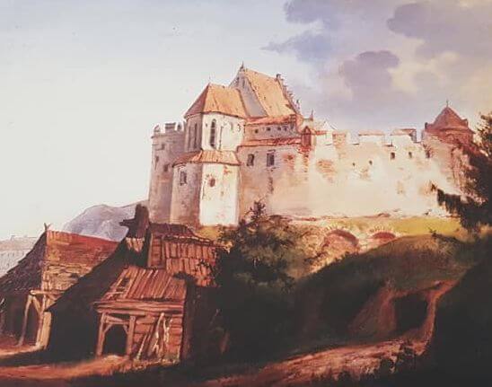 Zamek Lubelski circa 1800 