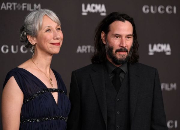 Keanu Reeves i partnerka